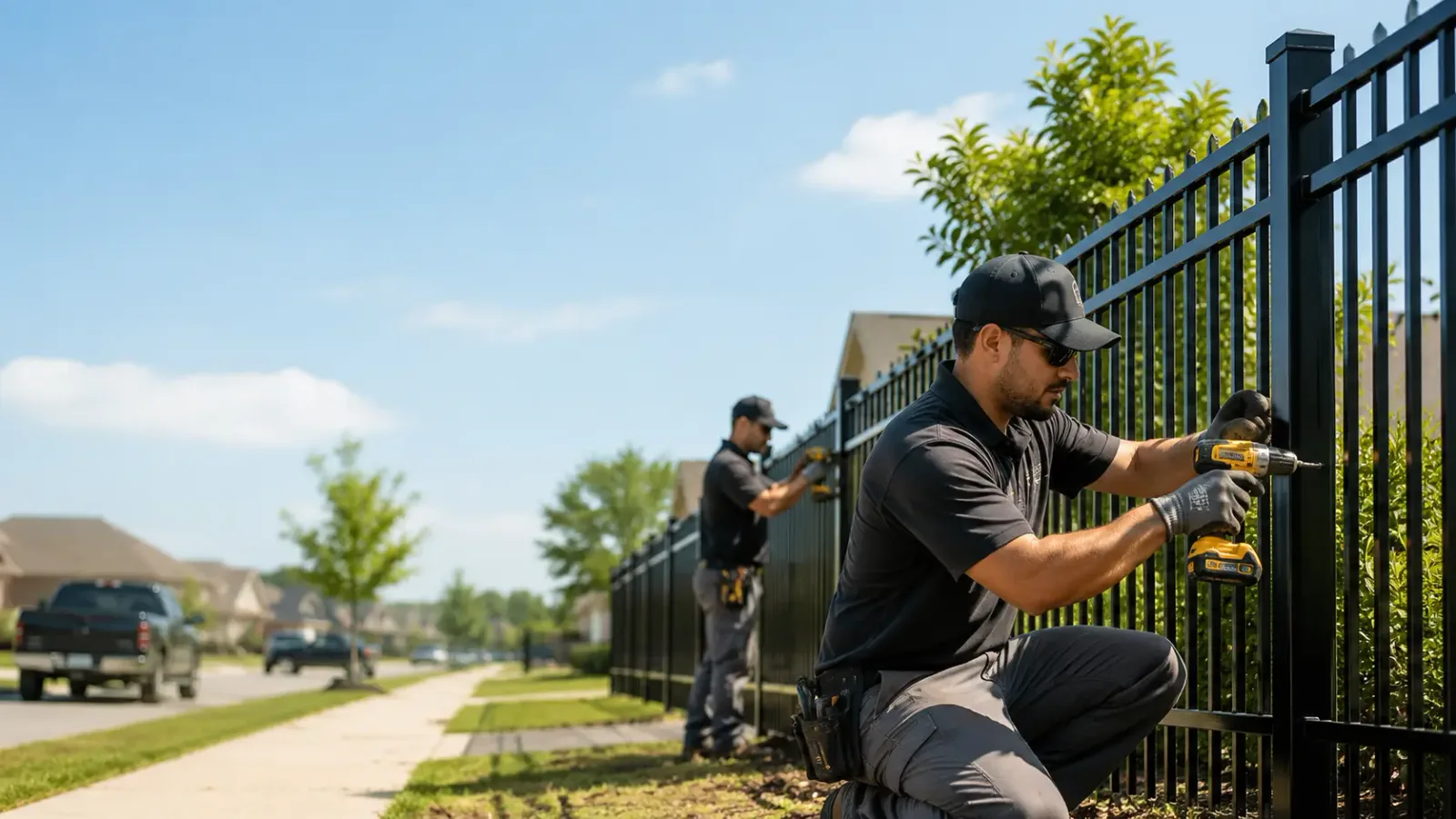 Metal Fence Installation in Sizerock, KY
